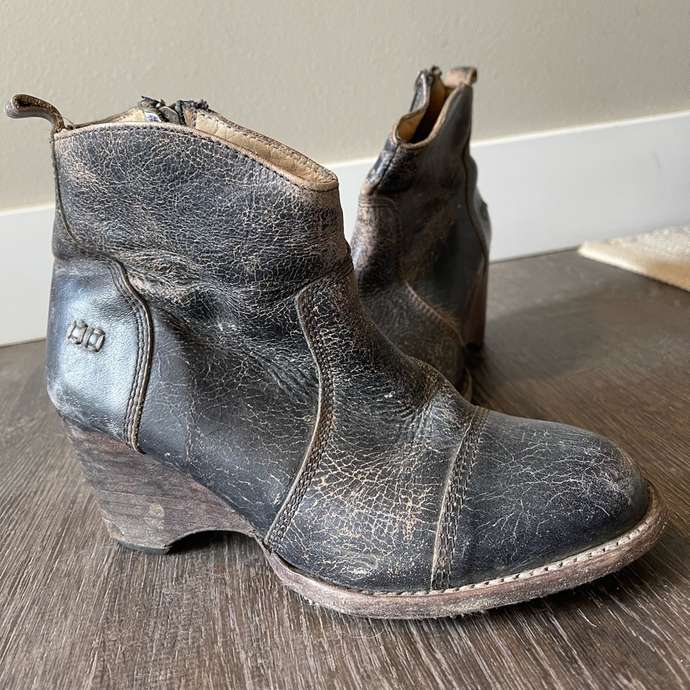 Bed stu heeled boots